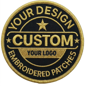 Custom Embroidered Patches Low MOQ Fast Sampling Personalized Logo