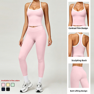 High Stretch Workout Yoga Loungewear Set