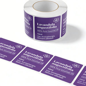 Custom BOPP Cosmetic Bottle Label Stickers