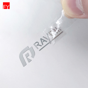Luxury 3D UV Transfer Metal Clear Stickers