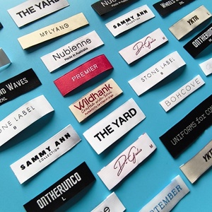 Luxury Custom Woven Apparel Neck Labels
