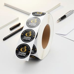 Custom Printed Round Paper Roll Labels