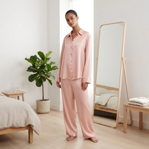Wholesale 100% Mulberry Silk Pajama Set